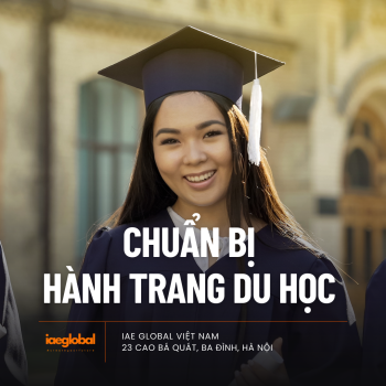 Chuẩn bị hành trang du học