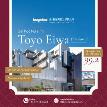 Đại học Nữ sinh Toyo Eiwa (Yokohama): Du học Nhật Bản, việc làm 99.2%