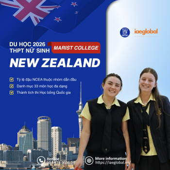 Du Học THPT Nữ Sinh New Zealand 2026: Marist College (Auckland)