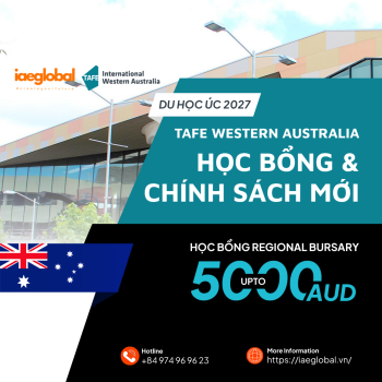 Du học Úc 2027: TAFE Western Australia tung học bổng & chính sách mới