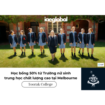 Toorak College -  Học bổng 50% từTrường nữ sinh trung học chất lượng cao tại Melbourne