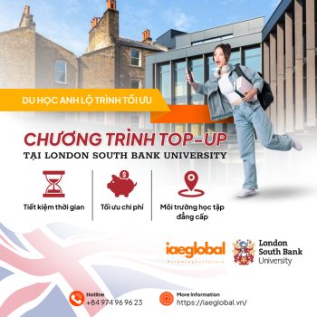 Du Học Anh Quốc Lộ Trình Tối Ưu: Khám Phá Chương Trình Top-up Tại London South Bank University (LSBU)