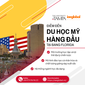 University of Tampa: Điểm Đến Du Học Mỹ Hàng Đầu Tại Bang Florida