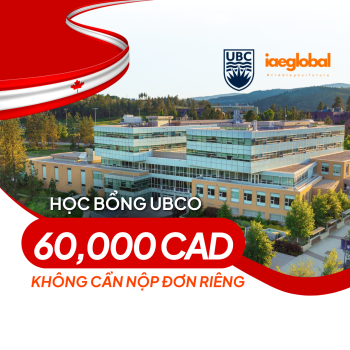 UBC Okanagan: Lựa chọn Vàng cho Sinh viên Quốc tế - Cẩm nang Học bổng 60,000 CAD và Ngành học 