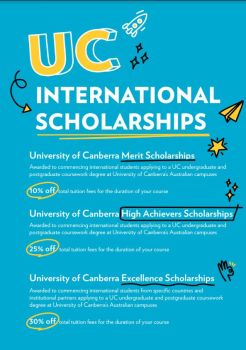 Chính thức công bố học bổng từ đại học Canberra dành cho sinh viên Việt Nam 2025