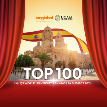 UCAM achieved high rankings in the QS World University Rankings by Subject 2026