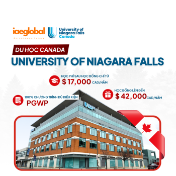 DU HỌC CANADA: UNIVERSITY OF NIAGARA FALLS (UNF) - HỌC PHÍ HỢP LÝ, HỌC BỔNG ĐẾN $42,000 VÀ 100% CƠ HỘI PGWP