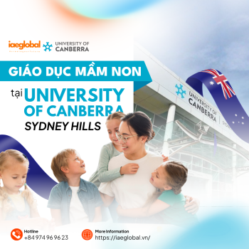 Du học Úc ngành Giáo dục Mầm non tại University of Canberra Sydney Hills