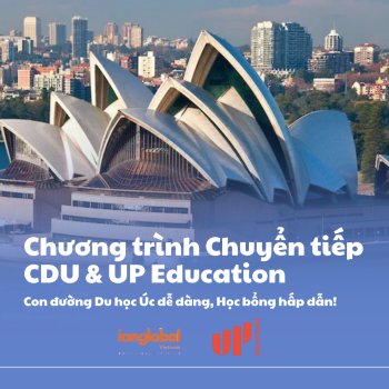 Chương trình Chuyển tiếp CDU & UP Education: Con đường Du học Úc dễ dàng, Học bổng hấp dẫn!