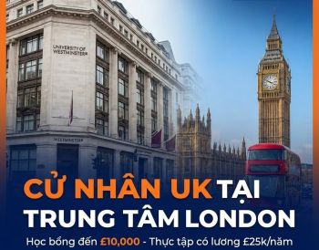 Du Học Anh Tại University of Westminster: Trải Nghiệm 
