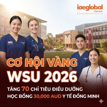 Cập nhật Quan trọng từ Đại học Western Sydney (WSU): Cơ hội Du học Úc Kỳ Tháng 3/2026