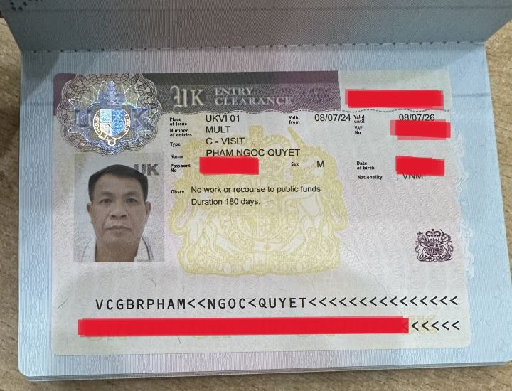 Quyet Pham - Visa 2 năm UK